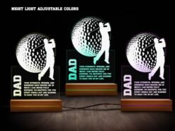 Golf night light color variations