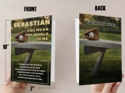 Baseball Greeting Card