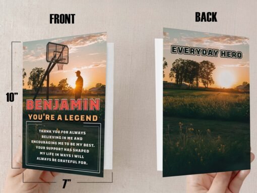 Basketball Greeting Card
