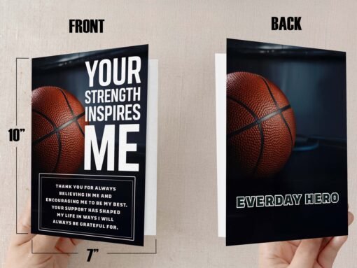 Basketball Greeting Card