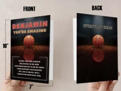 Basketball Greeting Card