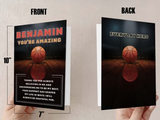 Basketball Greeting Card