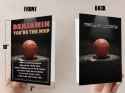 Basketball Greeting Card
