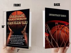Basketball Greeting Card