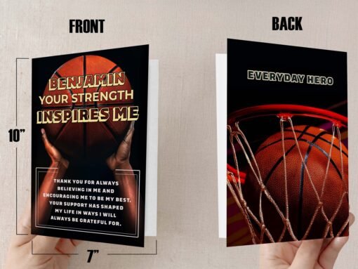 Basketball Greeting Card
