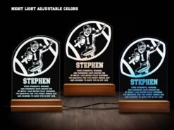 Football Night Light- Various Colors