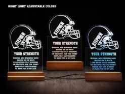 Football Night Light- Various Colors