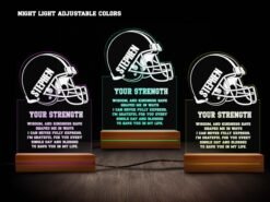 Football Night Light- Various Colors