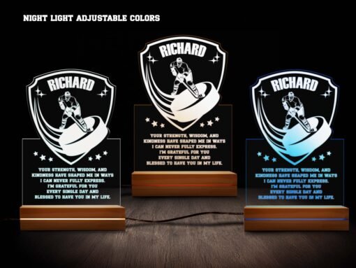 Hockey Night Light-Various Colors