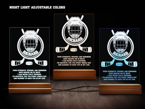 Hockey Night Light-Various Colors