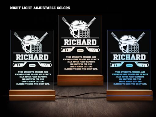 Hockey Night Light-Various Colors
