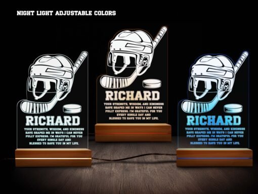 Hockey Night Light-Various Colors