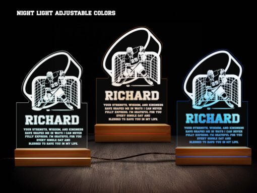 Hockey Night Light-Various Colors