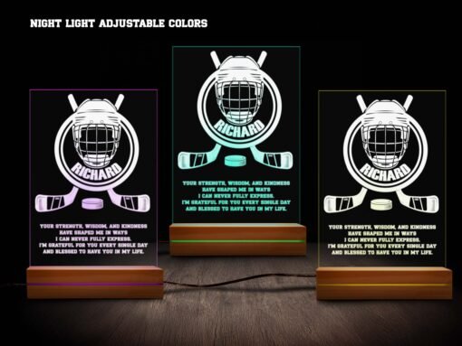 Hockey Night Light-Various Colors