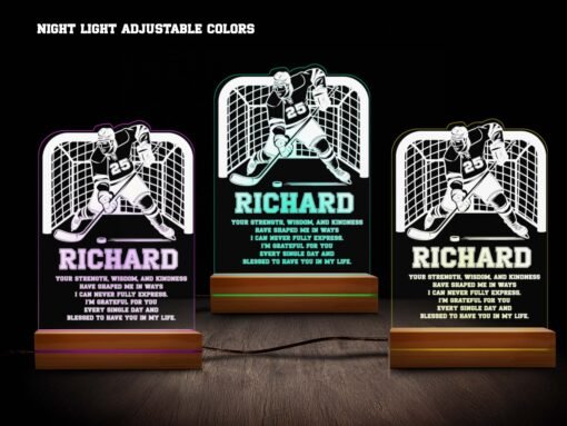 Hockey Night Light-Various Colors