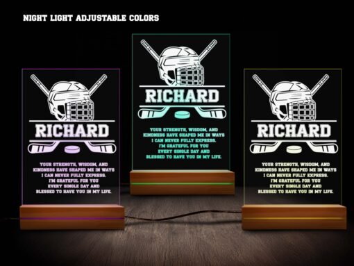 Hockey Night Light-Various Colors
