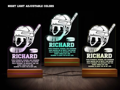 Hockey Night Light-Various Colors