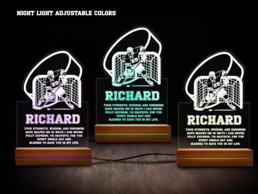 Hockey Night Light-Various Colors