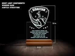 baseball night light