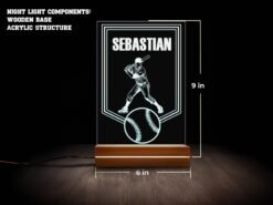 baseball night light
