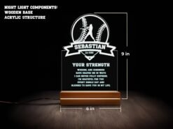 baseball night light
