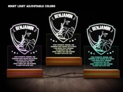 basketball nightlight various colors