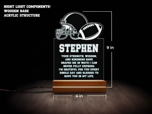 football night light