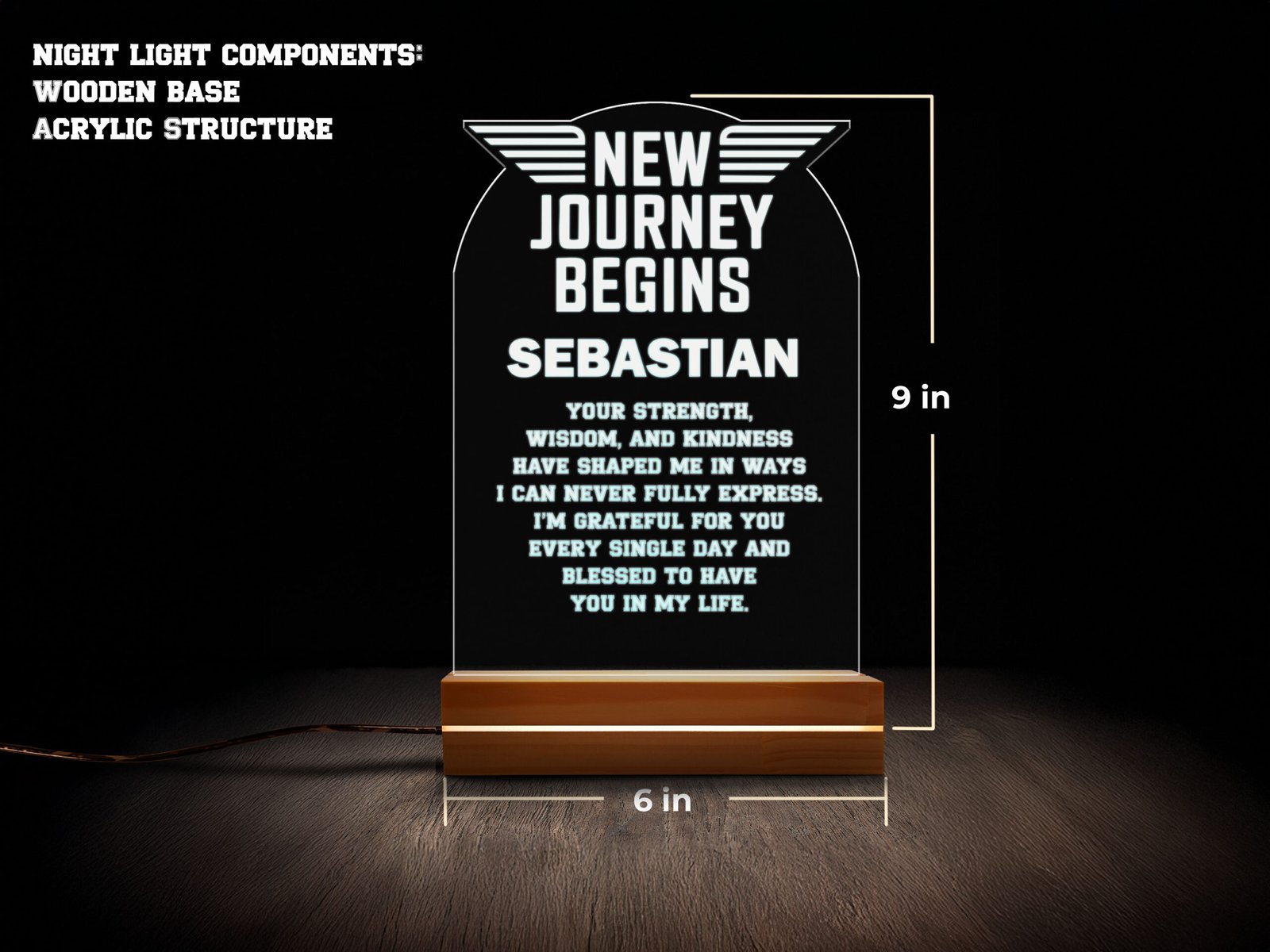 Air force night light