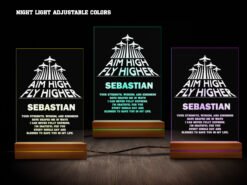 Air force night light-various colors