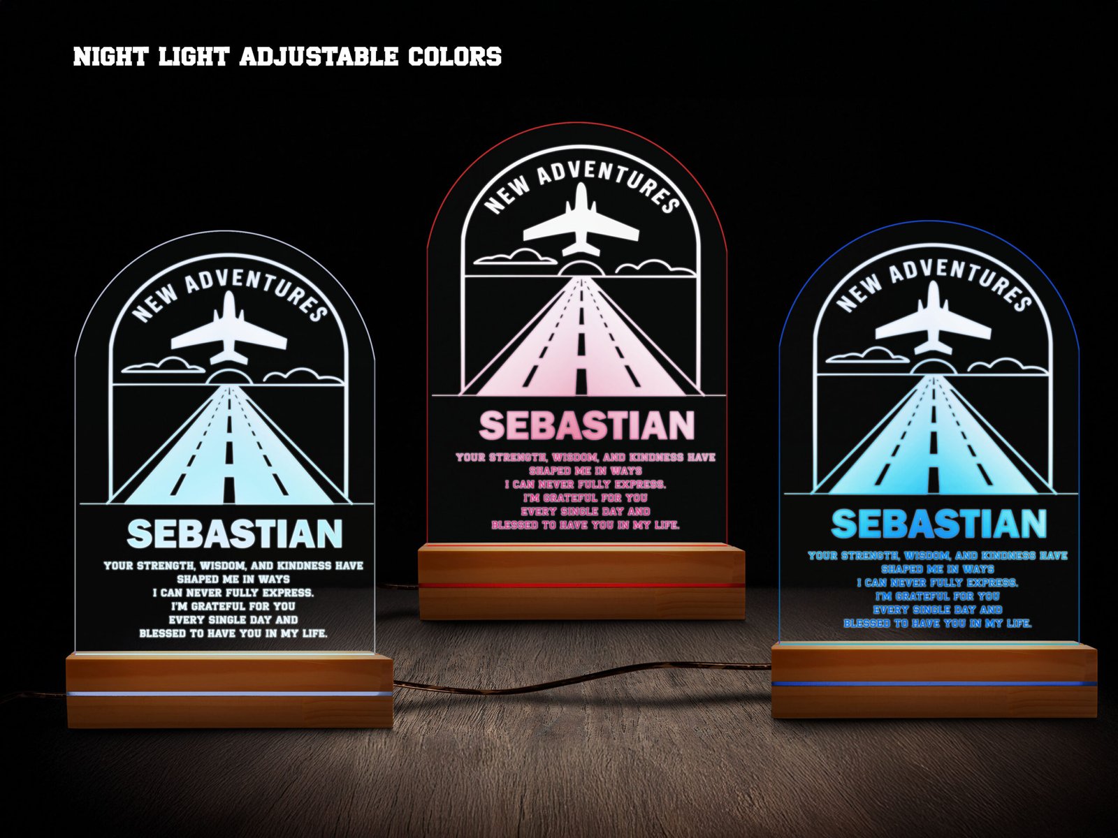 Air force night light-various colors
