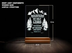 Biblical night light