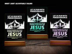 Biblical night light- various colors