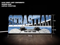 Gamer Name Night Light