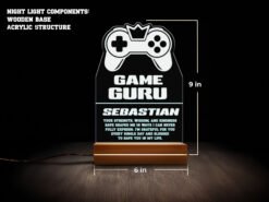 Gamer night light