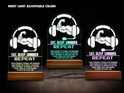 Gamer night light- various colors