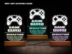 Gamer night light- various colors