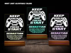 Gamer night light- various colors