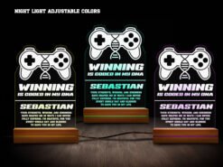 Gamer night light- various colors