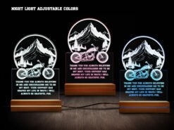 Motorcycle night light- various colors