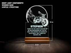 Motorcycle night light