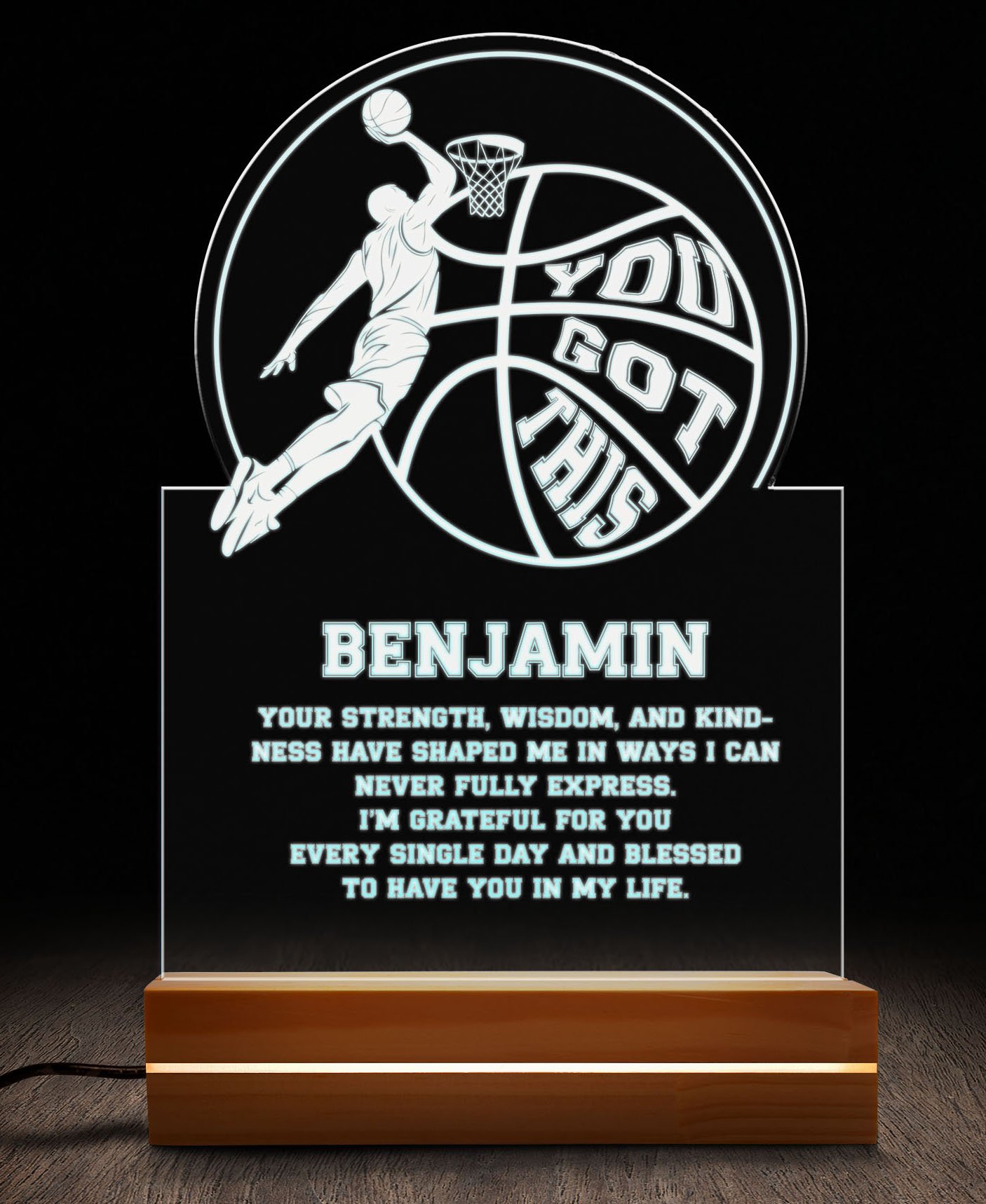 Basketball Night Light